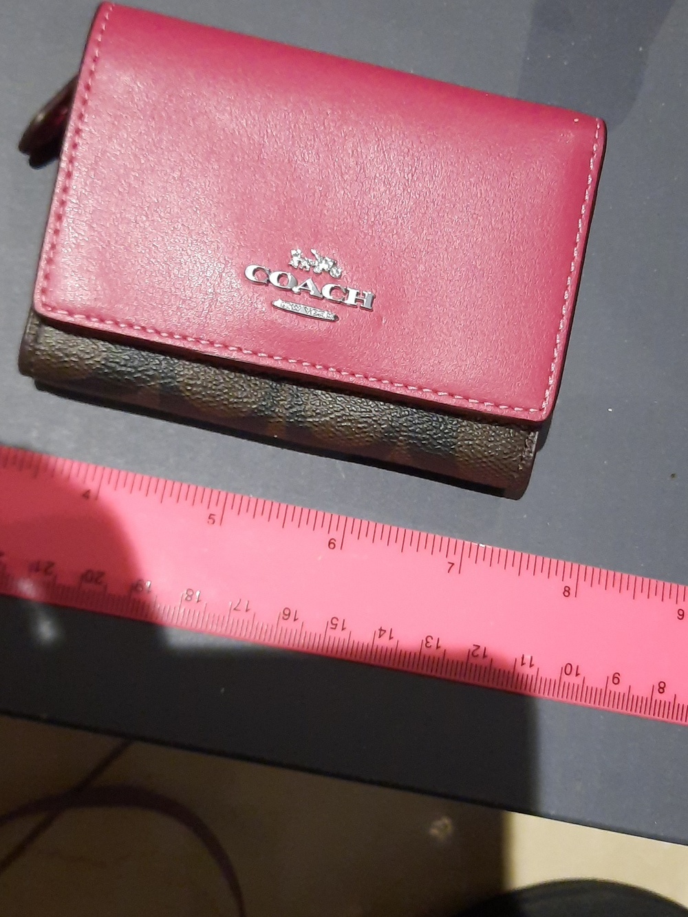 NWT AUTHENTIC GENUINE COACH SAFFIANO SIGNATURE SERIES WALLET WOMEN'S